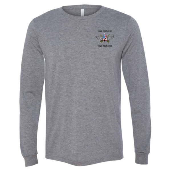 Custom Long Sleeve Triblend Thumbnail